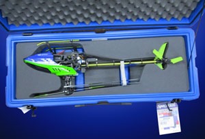 Custom foam options - helicopter-in-space-case- QPC