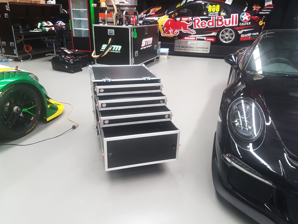 Customised Case by Qld Pro Cases for Scott Taylor Motorsports