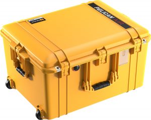 Pelican 1637 Air Case - Yellow is available from Qld Protective Cases, Brendale, Brisbane